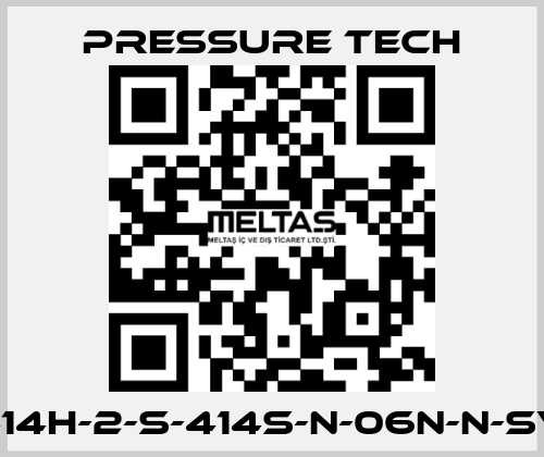MF414H-2-S-414S-N-06N-N-SV-011 Pressure Tech