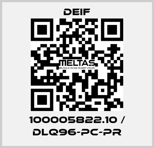 100005822.10 / DLQ96-pc-PR Deif