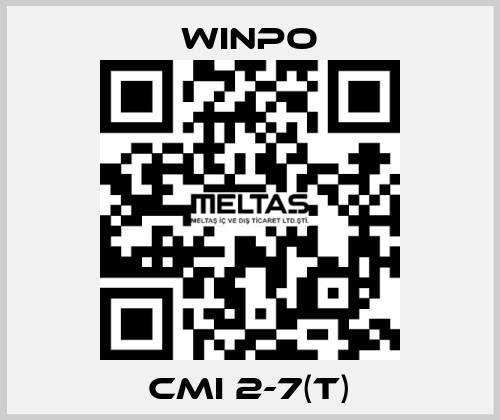 CMI 2-7(T) WINPO