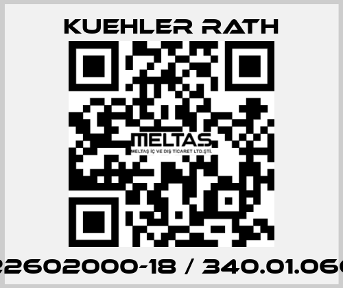 22602000-18 / 340.01.066 Kuehler Rath