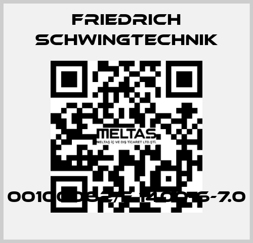 00100062/F 1400-6-7.0 Friedrich Schwingtechnik