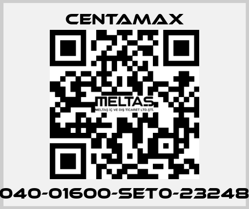 0040-01600-SET0-232489 CENTAMAX