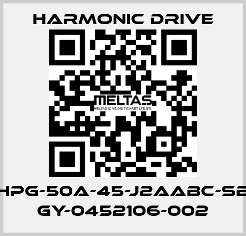 HPG-50A-45-J2AABC-SB GY-0452106-002 Harmonic Drive