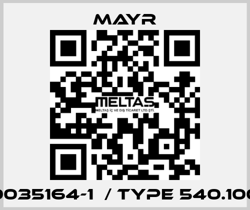 0035164-1  / Type 540.100 Mayr