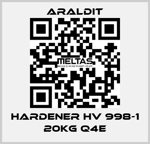 HARDENER HV 998-1 20KG Q4E Araldit