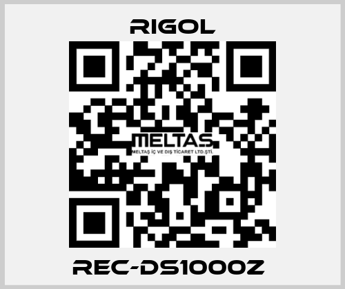REC-DS1000Z  Rigol