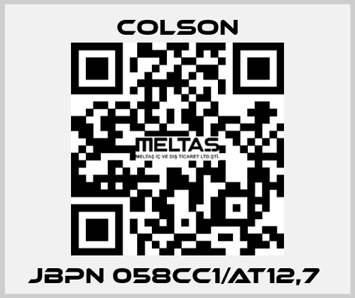 JBPN 058CC1/AT12,7  Colson