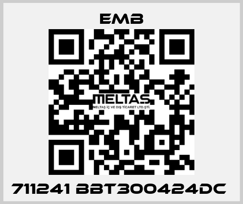 711241 BBT300424DC  Emb