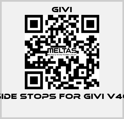 Side stops for Givi V46   Givi