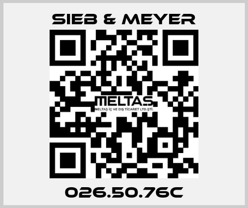 026.50.76C SIEB & MEYER