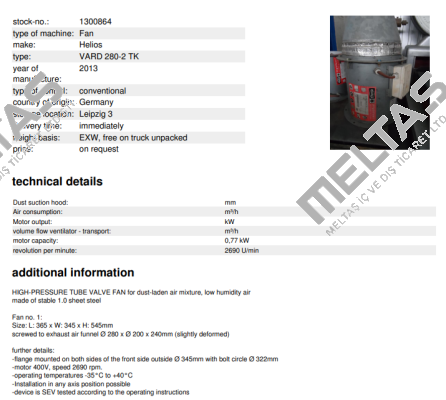 VARD 280/2 TK / 06674 Helios