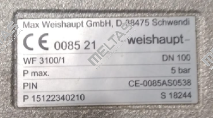 15122340210 Weishaupt