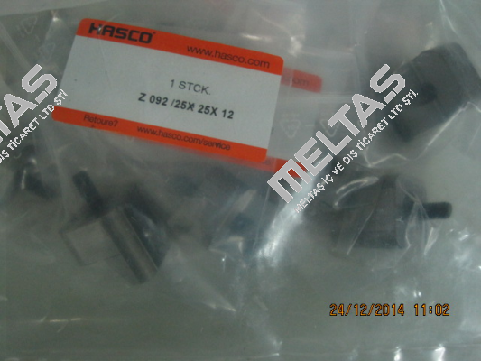 Z 092 /25X 25X 12   563170  Hasco