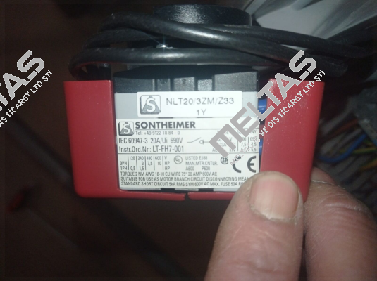 10002015       NLT20/3ZM/Z33 Sontheimer