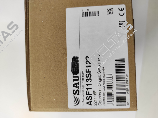 ASF113SF122 Sauter