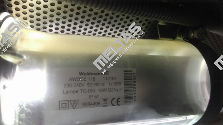 AWDCE 118 112154 obosolete, replaced by 113049000-00580576  Waldmann