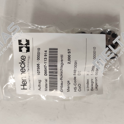 D9547-113 914 Hennecke