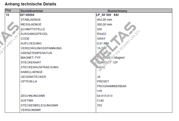 307-00004 TR Electronic