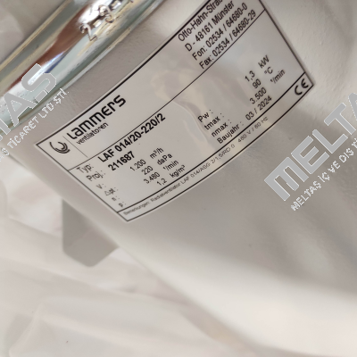LAF 014/20-220/2-IE3 460V/60Hz Lammers
