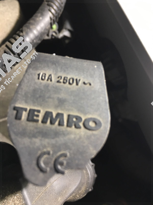 cabel for heating element TEMRO 16 A 250 V  Phillips-Temro