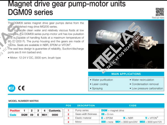 DGM09EABM010000   Fluid-O-Tech