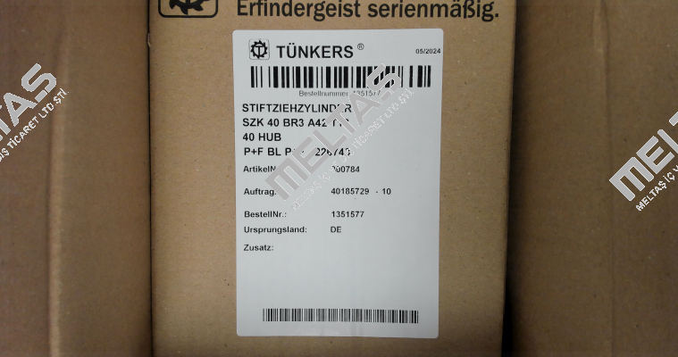 SZK 40 BR3 A42 T12 / 300784 Tünkers