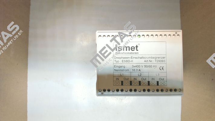 729093 \ ESBD-K 16 Ismet
