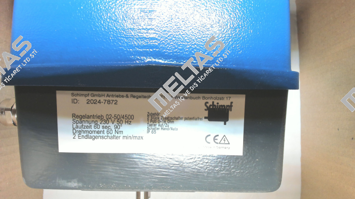 Regelantrieb 02-50/4500 Schimpf