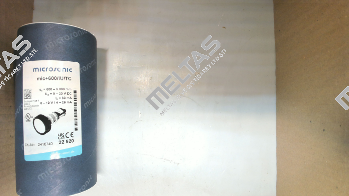 p/n: 22520, Type: mic+600/IU/TC Microsonic