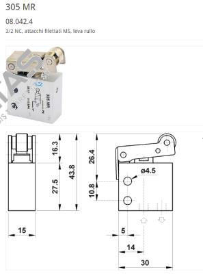 08.042.4 , type 305 MR  AZ Pneumatica