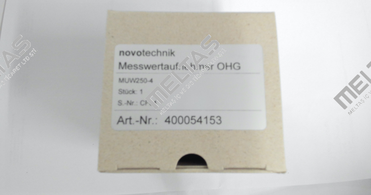 P/N: 400054153 Type: MUW-250-4 Novotechnik