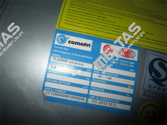 TLZ 250 R Comefri