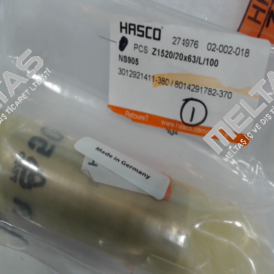 Z1520/20x63/L/100 Hasco