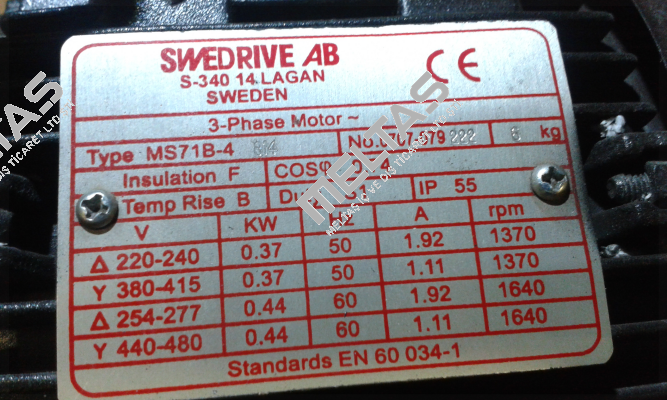 71B4  Swedrive