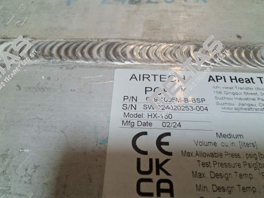 PCR 619-1005 M-BSP API Airtech