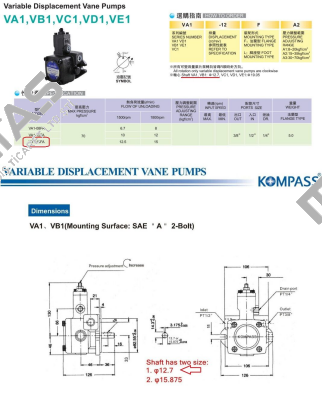 HVP-VA1-15F-A3 KOMPASS