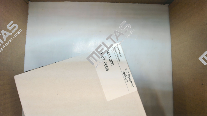9007.0003 /  EMA 200-10-0 Halstrup Walcher