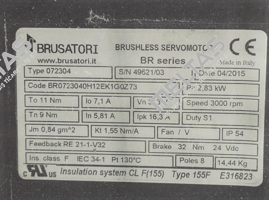 0723040H12EK1G0Z73  Brusatori
