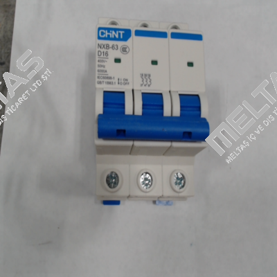 NXB-63 D16 3P+N 400V 6000A 50Hz Chint
