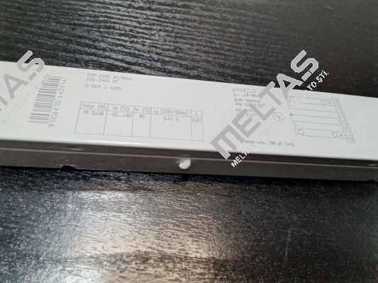 28000039 / 	PCA 2X36W T8 ECO IP Tridonic