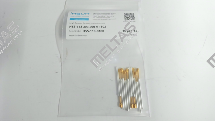 HSS-118 303 200 A 1502 Ingun