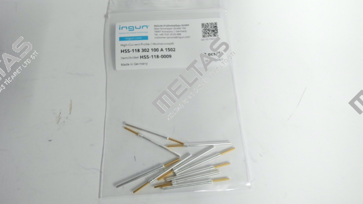 HSS-118 302 100 A 1502 Ingun