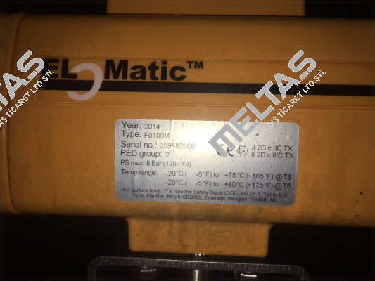 Type: F0100M - old name, new name - FS0100.NM50CWALL.YD17SNA.00XX  Elomatic