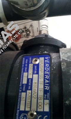 VA 20, AL, SS, PTFE, PTFE (old code: VA20AP SS TF TF TB OO)  Verderair