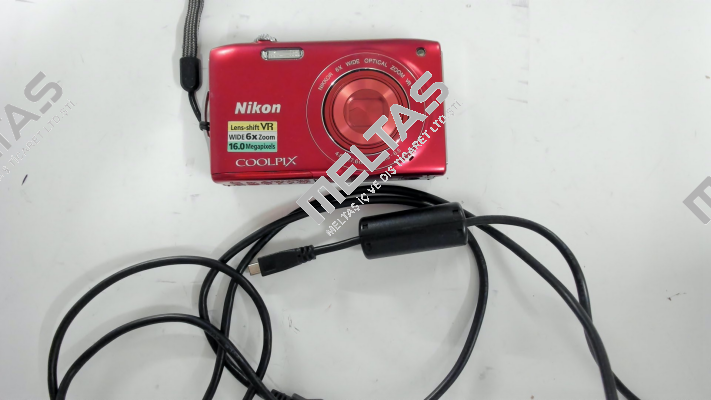 Nikon Coolpix S3300 Rot 16,0 MP, 6 x Zoom *Digitalkamera* Nikon