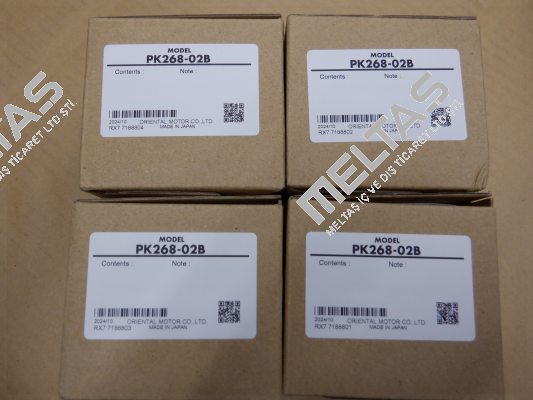 PK 268-02B Oriental Motor