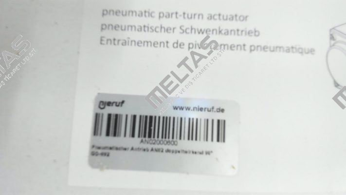P/N: AN02000600 NIERUF