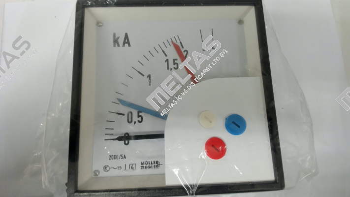 p/n: 00000331 type: WQ 96 DIN Min.-Kontakt 0-2/4 kA/5 A Müller Ziegler