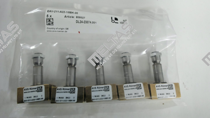 EAV-211-A22-1/8BK Avs Römer