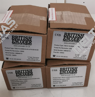 725I-21-S-25000-D-HV-3-F-N-SX-N-CE Encoder Products Co